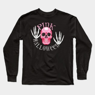 Pink Halloween Long Sleeve T-Shirt